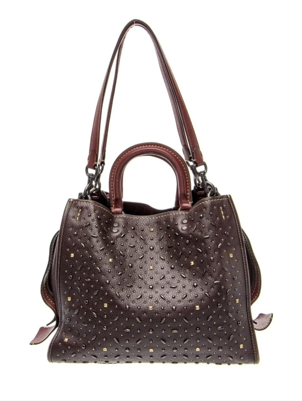 Coach 1941 Rogue 30 Prairie Rivets in Oxblood